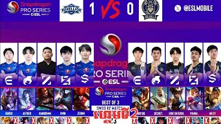 ហ្គេមទី2 VALHALLA Vs Rebellion eSports Snapdragon Pro Series Mobile Open Final Season6 [upl. by Ahsikin365]