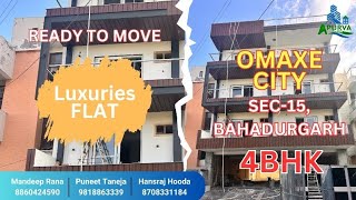 New flat Video Sec  15  Omaxe City  Bahadurgarh  Property [upl. by Shanley464]