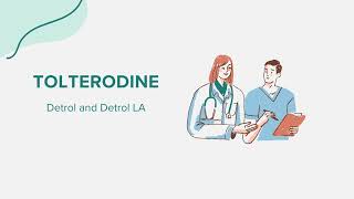 Tolterodine Detrol and Detrol LA  Drug Rx Information [upl. by Matilda]