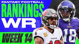 2023 Fantasy Football RANKINGS  TOP 30 Wide Receivers for Week 14 [upl. by Ellerred2]