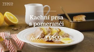 Tesco Recepty  Kachní prsa s pomeranči [upl. by Piefer]