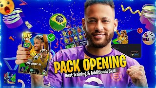 efootball 2025 Neymar pack Opening  bast training additional skill booster Pes of duty😱 [upl. by Eilac861]