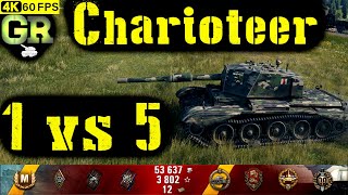 World of Tanks Charioteer Replay  6 Kills 43K DMGPatch 141 [upl. by Ilan]