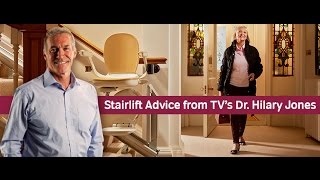 Stairlift Advice From TVs Dr Hilary Jones [upl. by Naamann]