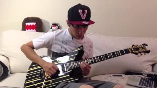 Warriors  Imagine Dragon  League of Legend 2014 World Championship  Guitar Solo Cover [upl. by Einaej]