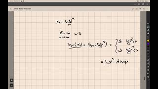 Mathématiques  Analyse réelle  Limite dune fonction  Critère de divergence  Partie 1 [upl. by Damiano]