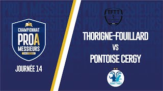 PRO A MESSIEURS  J14  THORIGNEFOUILLARD vs PONTOISE CERGY [upl. by Datnow290]