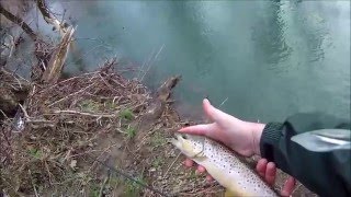 WNY tenkara fishing in february [upl. by Viridi767]