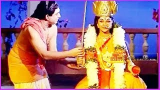 Parasakthi Mahimalu  Telugu Full Length Movie Part7  Gemini Ganeshan KRVijaya [upl. by Arved]