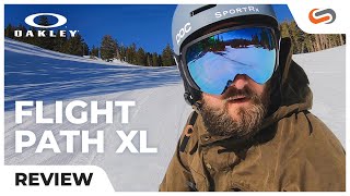 Oakley Flight Path XL Review  SportRx [upl. by Enwahs]