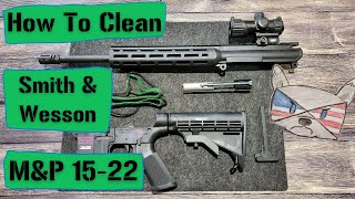 How To Clean  Smith amp Wesson MampP 1522 [upl. by Elene830]