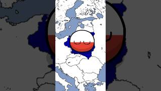 Invasion of Poland in 22 seconds  countryballs poland [upl. by Assiluy]