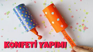 🎉Konfeti yapımı 🎉 Çok eğlenceli [upl. by Dietrich]