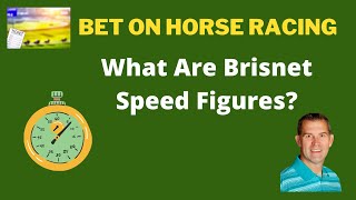 Brisnet Speed Figure Handicapping [upl. by Amliv]