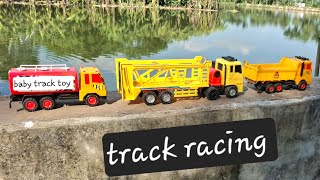 track racing  toy track racing  Baby track toy Babytracktoy [upl. by Wanyen]