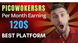 Best Earning Online Platform Picoworkers  Per Montjh Income 120200 USD Dollar  picoworkers [upl. by Donnell37]