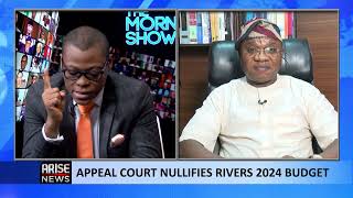 Rivers Appeal Court Budget Judgement Will Only Affect Acts that Are Yet to Be Implemented  Adegoke [upl. by Laumas]