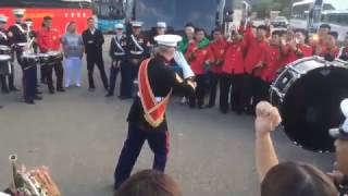 Epic Drum Faceoff I Marines vs Korean ROK Army  Army Bands [upl. by Dyoll]