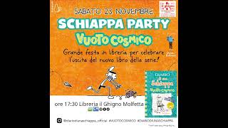 “SCHIAPPA PARTY” “DIARIO DI UNA SCHIAPPA” 👉Libreria Il Ghigno Molfetta 🎁📖🏳️‍🌈 📚 [upl. by Bergess]