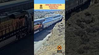 BNSF Executive Train Hesperia CACajon Pass [upl. by Margarette429]