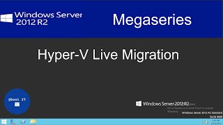 HyperV Live Migration with Powershell on Windows Server 2012 R2 [upl. by Maryn]