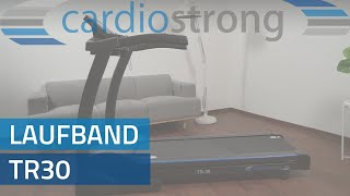 cardiostrong Laufband TR30  Produktvorstellung [upl. by Glorianna]