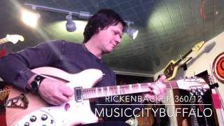 Rickenbacker 36012 in Mapleglo Product Demo [upl. by Holton361]