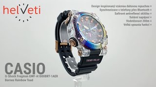 Casio GShock Frogman GWFA1000BRT1AER Borneo Rainbow Toad [upl. by Pump]