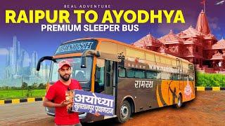 Raipur To Ayodhya In Manish Travels Sleeper Bus [upl. by Davie]