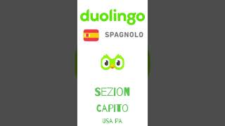 01 duolingo Lezioni  italianospagnolo  Sezione 1  Capitolo 1  Lezione 1 [upl. by Hospers]