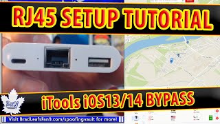 iTools RJ45 Adapter Setup Tutorial  iOS1314 15km limit BYPASS [upl. by Anoirtac270]