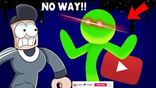 Green Stickman Youtube Channel is SCARY  Influencer Arc Ep 1 Reaction [upl. by Annahsal]