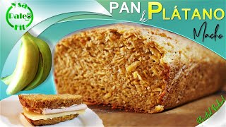 Cómo hacer Pan de PLÁTANO MACHO Verde SIN GLUTEN NUECES NI SEMILLAS 💪Fuente de ALMIDÓN RESISTENTE [upl. by Nancie]