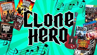 AVOIR LES MUSIQUES DE GUITAR HERO  ROCK BAND EN 3 MINUTES  Clone Hero [upl. by Aronael]