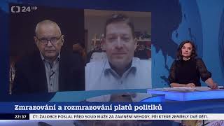 Zmrazování a rozmrazování platů politiků a komentáře Nachera a Nového 16 10 2024 [upl. by Rasmussen]