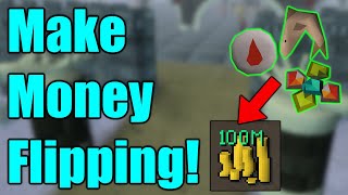 Learn to Flip and Become RICH in OSRS  OSRS Beginner Flipping Guide [upl. by Ecitsuj27]