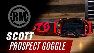 Scott Prospect Motocross Goggle  2017 [upl. by Aruon543]