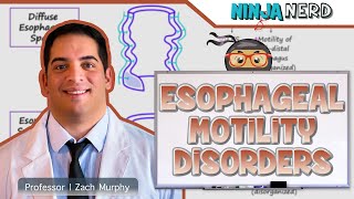 Esophageal Motility Disorders  Clinical Medicine [upl. by Ennoved]