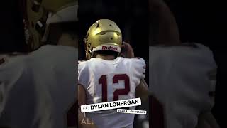 Watch 2023 4star QB commit Dylan Lonergan in action vs Collins Hill [upl. by Ennayehc]