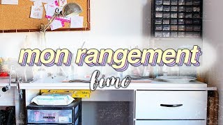 • RANGEMENT  ATELIER FIMO 6 • [upl. by Ced]