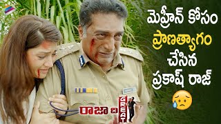 Raja The Great Telugu Movie Scenes  Vivan Bhatena Finishes Prakash Raj  Ravi Teja  Mehreen  TFN [upl. by Niamert666]