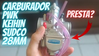 UNBOXING DO CARBURADOR ESPORTIVO PWK KEIHIN 28MM [upl. by Ahset]