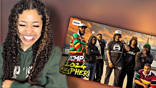 AMP 2024 Cypher REACTION🔥🔥 [upl. by Milinda26]