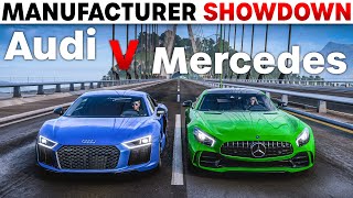 Forza Horizon 5  Audi VS Mercedes  Manufacturer Showdown [upl. by Buna]