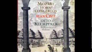 Civil plays Mozart  Horn Concerto No 4 in E flat major K 495 Part 12 [upl. by Naot969]