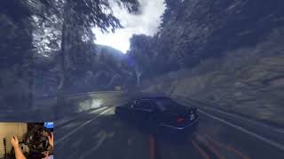 BMW 740IL Drifting narrow touge  Assetto Corsa HD 60FPS [upl. by Acined]