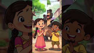 Kalu madari aaya cartoon shorts kidssong kidsviralshort trending hindipoem kidspoem [upl. by Bathelda]