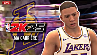 LIVE NBA2K25  DÉBUT DE MA CARRIÈRE [upl. by Nlycaj368]