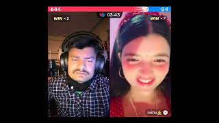 Rooben khadka Vs Beautiful girl Nishu Tiktok funny live roobenkhadka tiktok abreaction [upl. by Erline449]