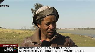 Metsimaholo Municipality in Free State accused of ignoring sewage spillages [upl. by Biddie313]